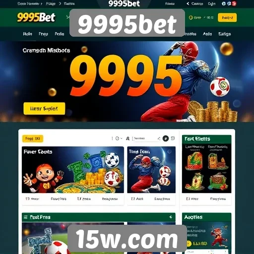 Interface do usuário do site 9995bet é amigável