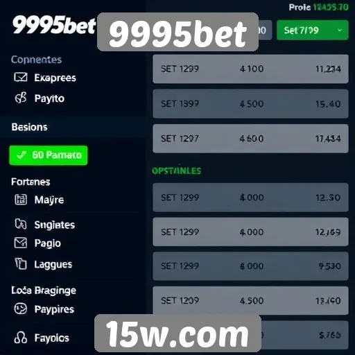 Opções de pagamento disponíveis no 9995bet